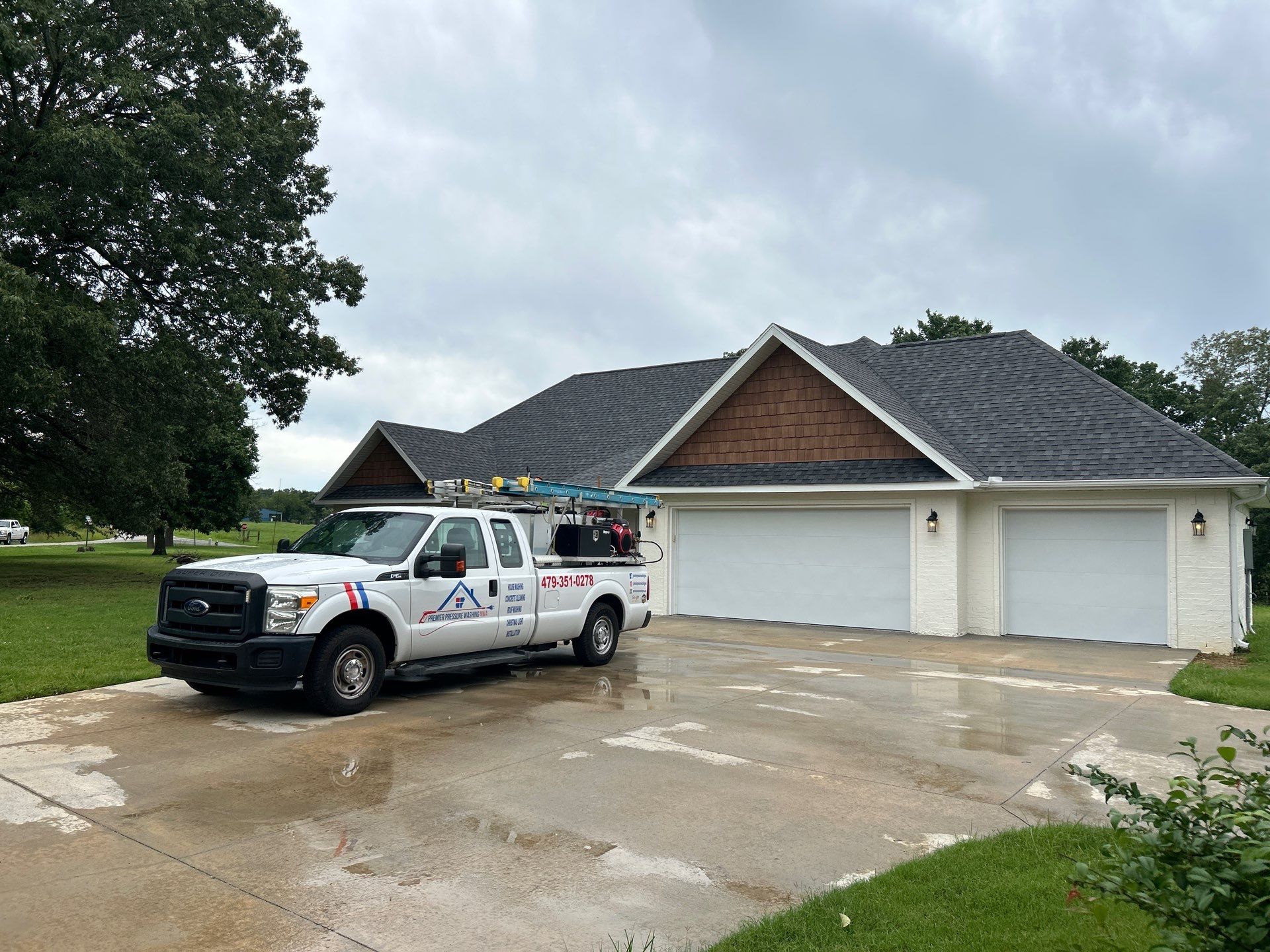 Post Construction Pressure Washing in Benton County, AR